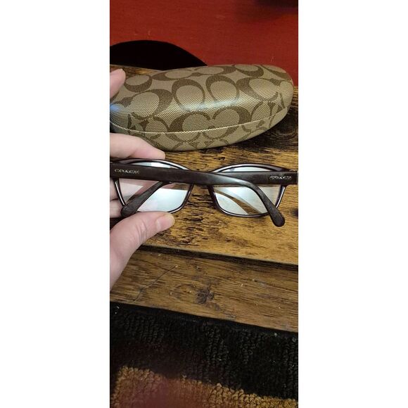 COACH NEW YORK HC6116 5509 Oxblood Red 54-16-135 Eyeglasses Frame Prescription - Picture 2 of 5